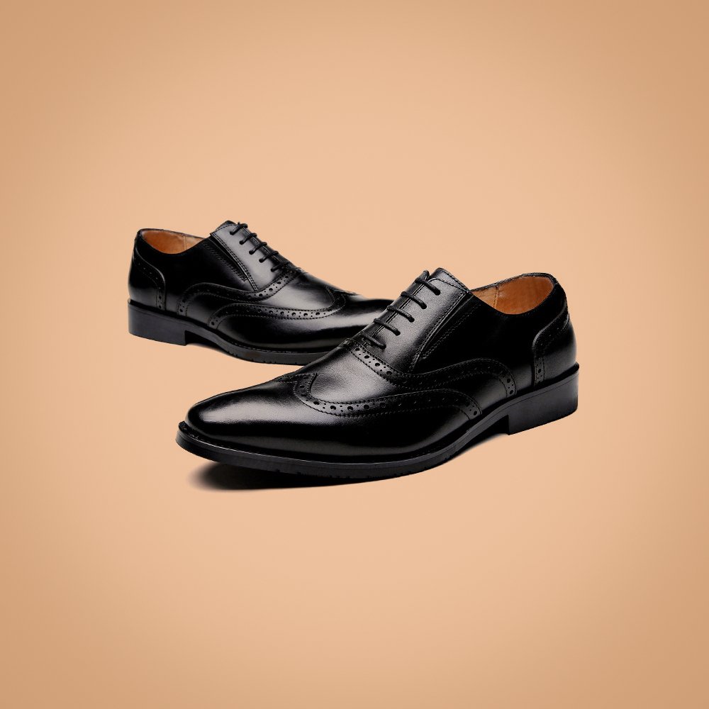 Full Grain LeatherOxford Shoes - Sevaro - Indifference