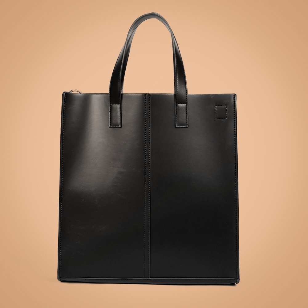 Leatherette Tote Bag -TBL - Indifference