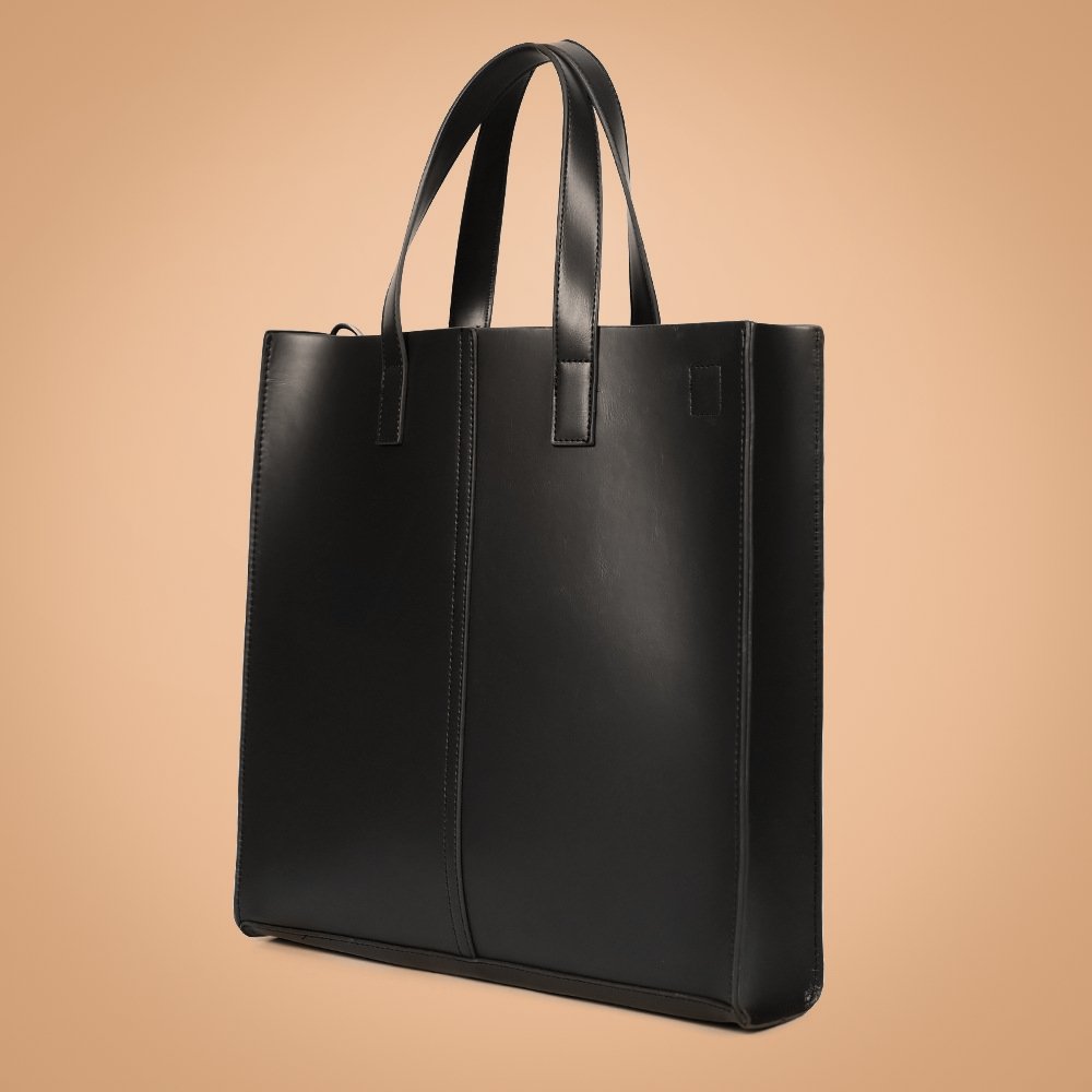 Leatherette Tote Bag -TBL - Indifference