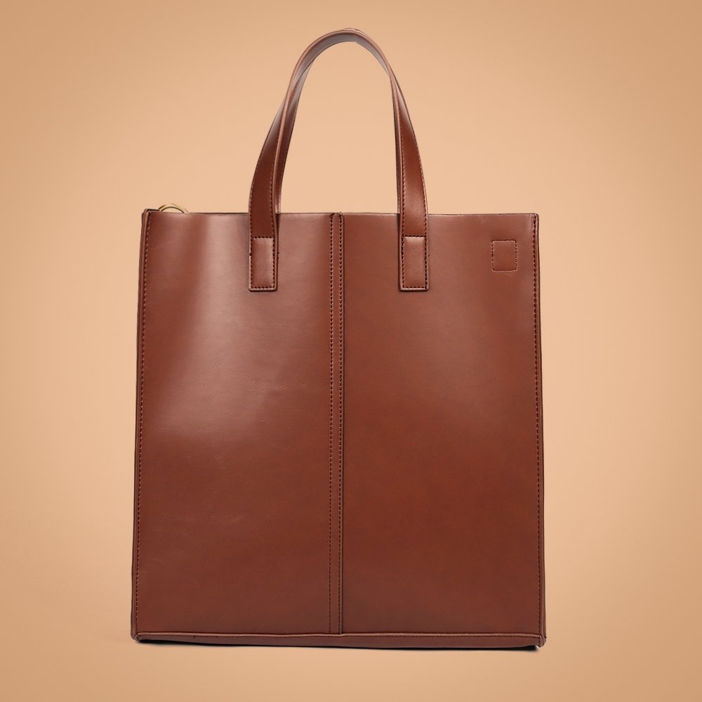 Leatherette Tote Bag -TBL - Indifference