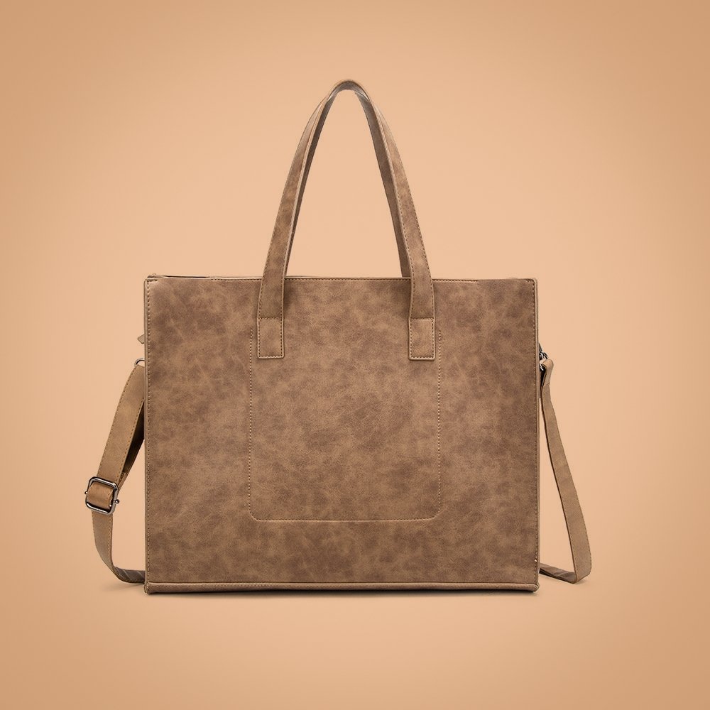 Leatherette Tote Bag -TBW - Indifference